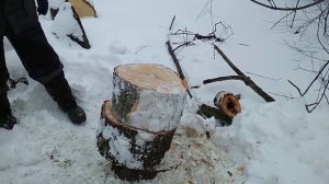 Как колоть дрова топором, используя боевую методику СКАНФ. A way to chop wood with an ax.