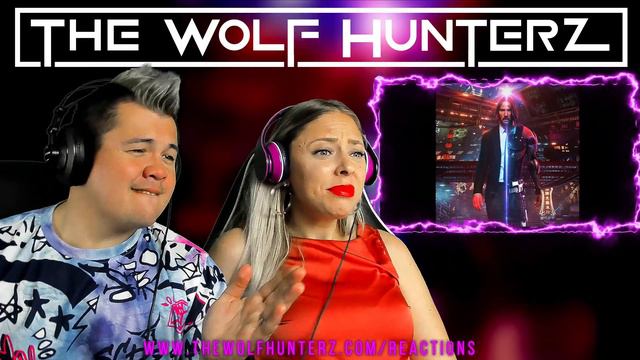 REACTION TO "Cyberpunk 2077 Music - The Rebel Path (Tina Guo Cello)" THE WOLF HUNTERZ Jon and Dolly