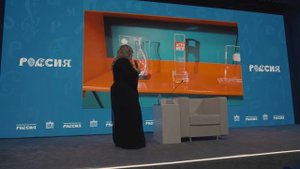 Ольга Ускова на выставке «Россия 2023»