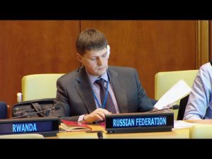 Mr. Alexander Proskuryakov on "The rule of law at the national and international levels"