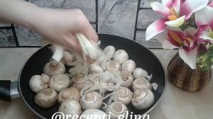 Тушеные шампиньоны: рецепт от Foodman.club