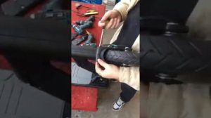 KUGOO M2 PRO pole replacement process 1
