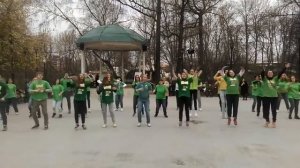 "Море по колено". Флешмоб в парке "Сокольники". ПО "А-Я Вожатый"