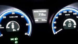 Ускорение дизельного Hyundai ix35 (2.0 CRDI)
