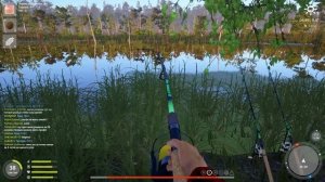 трофейный угорь на оз. старый острог -- русская рыбалка 4