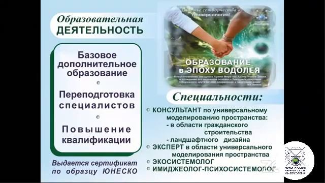Презентация кафедры универсального моделирования пространства, Галахова Н.