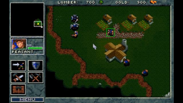 Warcraft 1: Orcs & Humans Full Walkthrough Human Chapter 2 смотреть онлайн