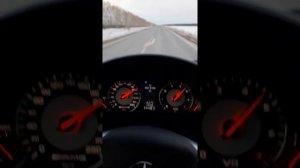 разгон Mercedes G500 0-100 0-200 м113