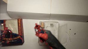 Распаковка фигурки человека паука С АЛИ / SH figuarts spider Man homecoming