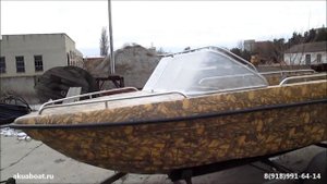 лодка Касатка 580 (Приморско-Ахтарск) - Видеообзор