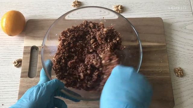 КОЛБАСКА ИЗ ПЕЧЕНЬЯ КАК В ДЕТСТВЕ | PEÇENYELİ KOLBASA смотреть онлайн