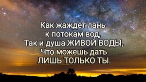 ?ВСЮ ЖИЗНЬ ТЕБЯ ИСКАЛ Я, Всё сердцу было мало... #ХристианскиеПесни#НебеснаяОтчизна#