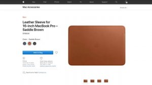 Apple Leather Sleeve for 16‑inch MacBook Pro Review: Worth the $200?