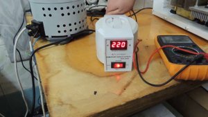 Тестирование работы стабилизатора Luxeon AVR 500 D