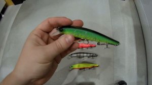 Обзор подарков с AliExpress. Новые воблеры от Bearking. Катушка Daiwa PROCASTER 2500A