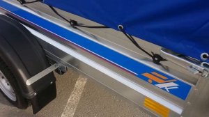 Прицеп Кремень 2,5 на 1,3 Бизнес для перевозки строительных материалов