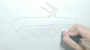 Как нарисовать военную технику/ Бронетранспортер