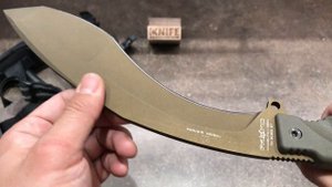 Мачете Extreme Tactical Fixed Kukri FRN, N690, FFX 9CM05 BT от FOX