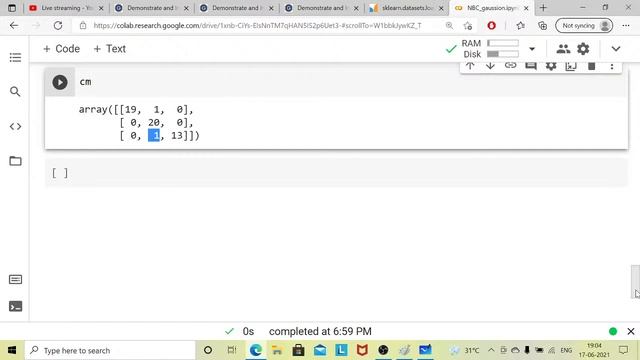 Online Summer Training in Machine Learning and Data Science with Python |Class-19