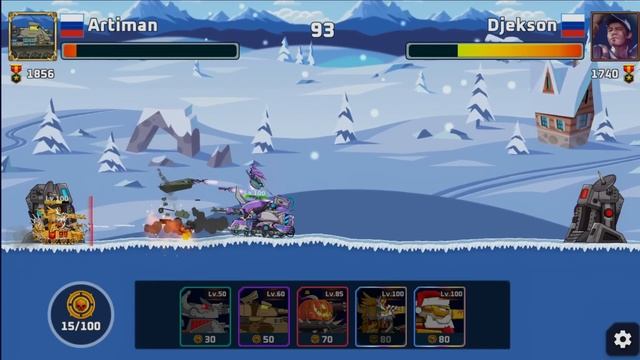 СТАВЛЮ ТОЛЬКО ЛЕГЕНДАРНЫЙ ТАНК КРИНГЛ В ПВП РЕЖИМЕ. Игра про танки Tank Combat War Battle смотреть онлайн