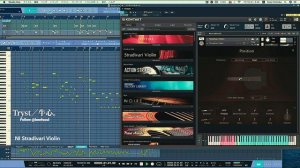Synth exp327「Tryst」--- NI Stradivari Violin