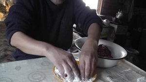 Таежные котлеты из свежего мяса.