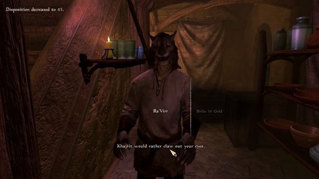 WIP Morrowind Style Disposition for Skywind смотреть онлайн