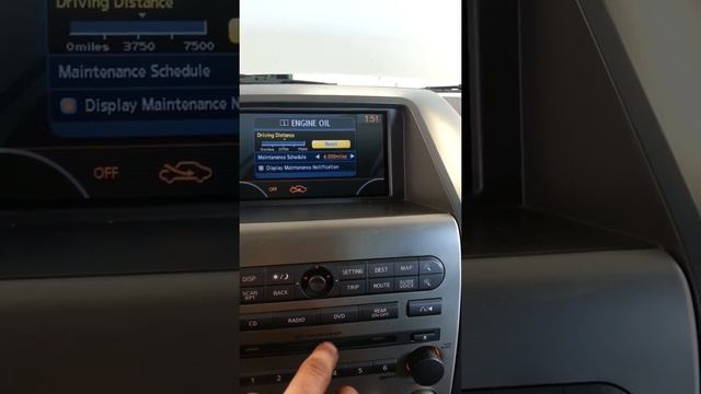 Qx56 maintenance light reset смотреть онлайн