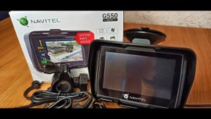 Краткий обзор навигатора NAVITEL G550 MOTO, обновление прошивки