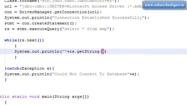 JDBC Tutorials for beginners 3 Java program to query database data using select statement смотреть онлайн