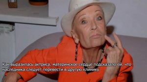 Актриса Светлана Светличная: Врачи помогали сыну уйти из жизни!