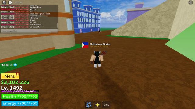 Blox Fruit Hunting Fist of Darkness and Killing Blackbeard смотреть онлайн