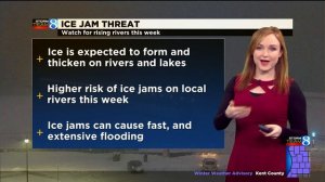 Watch for rising rivers this week