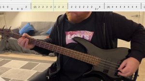 Steel Panther - Eyes of a Panther (Bass Cover with Tabs)