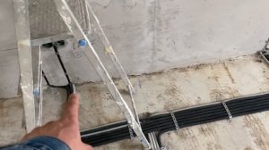 Черновой монтаж .Умный дом . Алтушка .