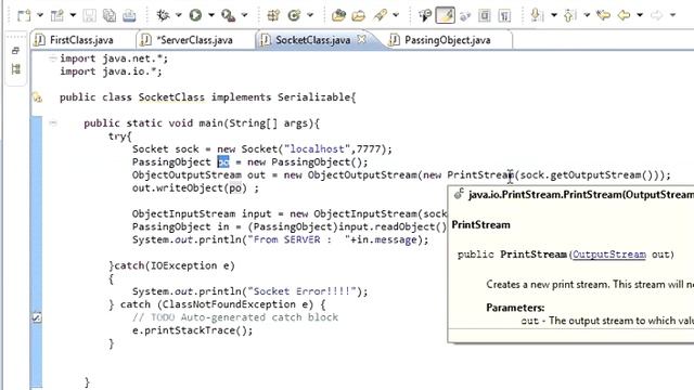 Java programming Lesson 50 Java Sockets 3 : ObjectInputStream ObjectOutputStream смотреть онлайн