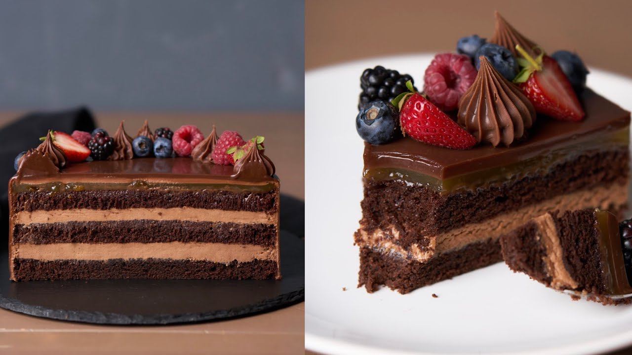 Торт Прага и пирожные от Ольги Богатовой смотреть онлайн