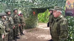 Награждение военнослужащих в зоне СВО