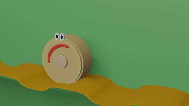 A smile,sad animation created by blender 2.92 смотреть онлайн