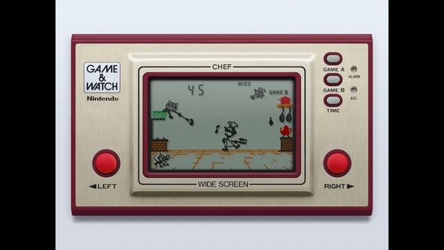 Game & Watch - Chef (c)1981 Nintendo