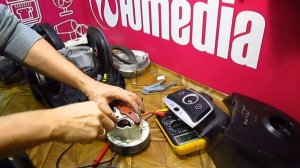 Не включается пылесос Philips. Замена двигателя