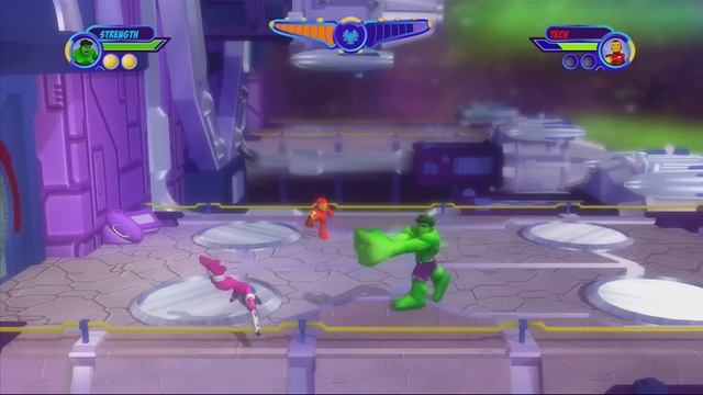 Marvel Super Hero Squad: The Infinity Gauntlet Walkthrough Part 1 (XBOX 360) смотреть онлайн