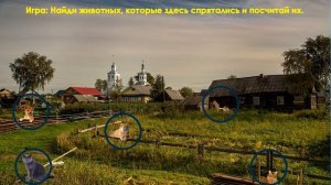 Виде- урок по формированию целостной картины мира для средней группы. Тема_ _Петрушка в деревне2