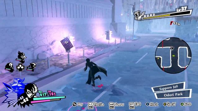 Persona 5 Strikers. #36. 8/10. Ледяной городок. Часовая башня и первый источник силы смотреть онлайн