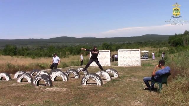 На Кубани определились победители финальных соревнований среди полицейских