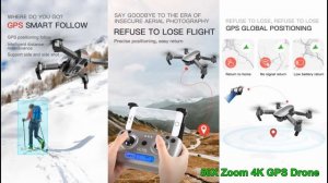 SG907 WiFi 50X Zoom 4k Camera GPS Drone - Just released !