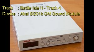 Battle Isle II - Track 4 [Akai SG01k GM Sound Module]