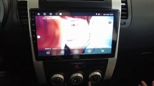 Nissan X-trail T31 2011 установка Android Wide Media KS MFB 3/32 + камера заднего вида на кузов