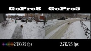 Сравнение экшен камер Gopro 5 и Gopro 8