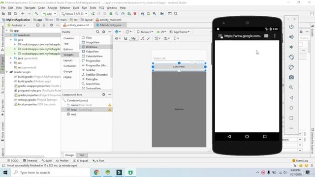 Android Web View Tutorial in Tamil l Android App Development course l Class 21